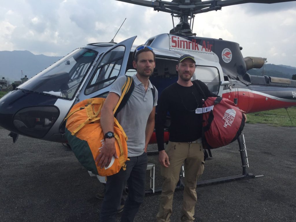 Paul en Ruben in Nepal
