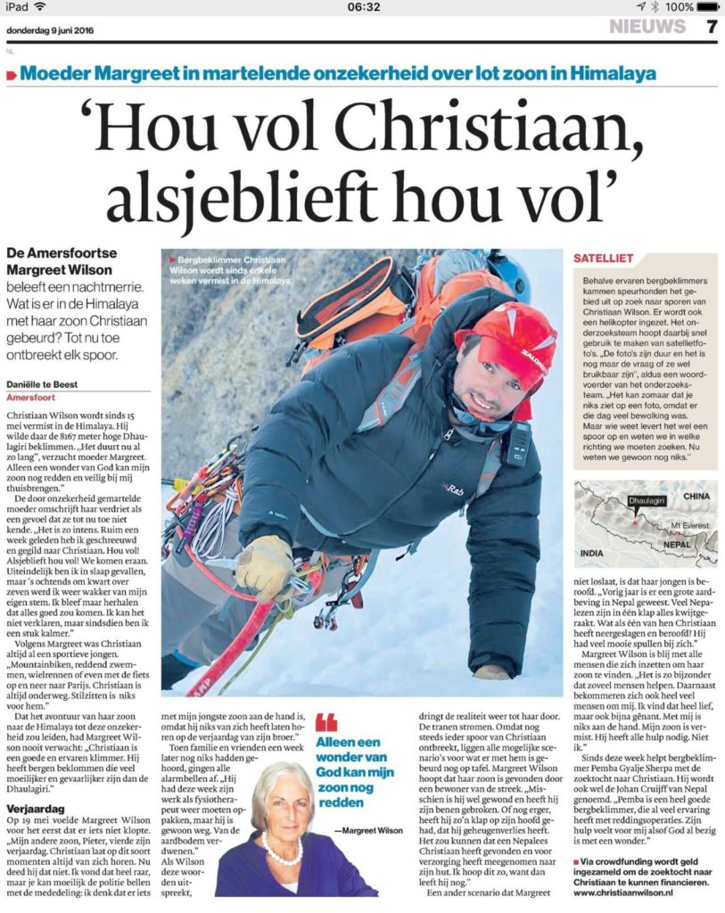 Artikel Christiaan AD Amersfoort